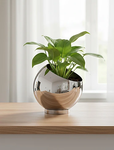 Кашпо Globe, 21x19 см