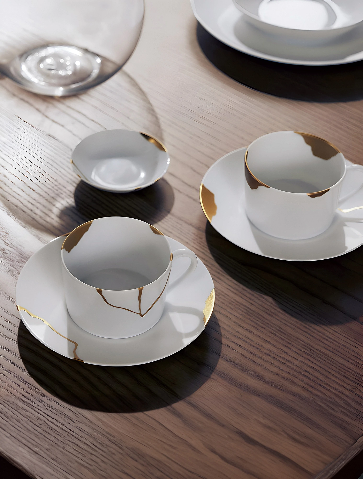 Набор из 2 чайных пар Kintsugi, 250 мл