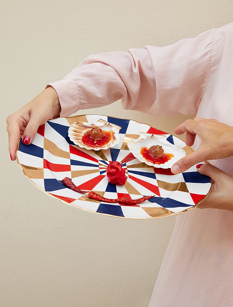 Плоское блюдо Abracadabra, 32,5 см от Bitossi Home