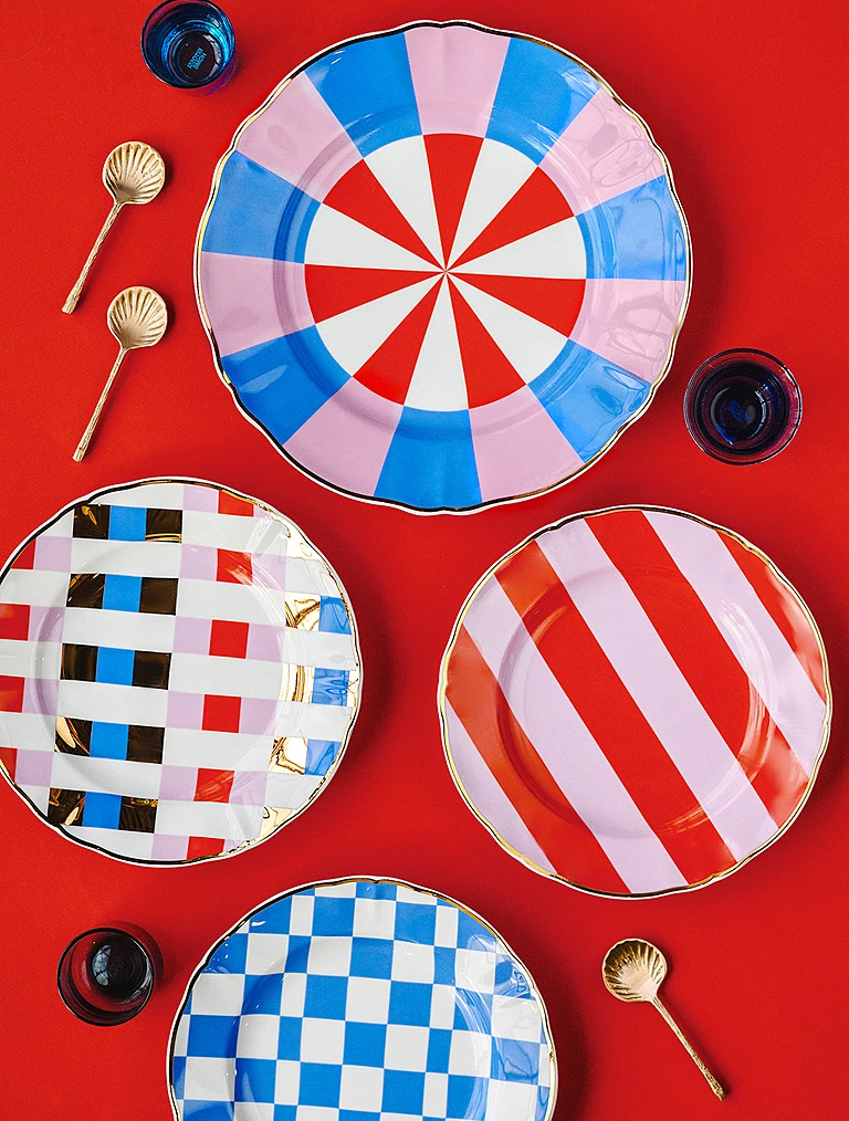 Закусочная тарелка Abracadabra, 20,5 см от Bitossi Home