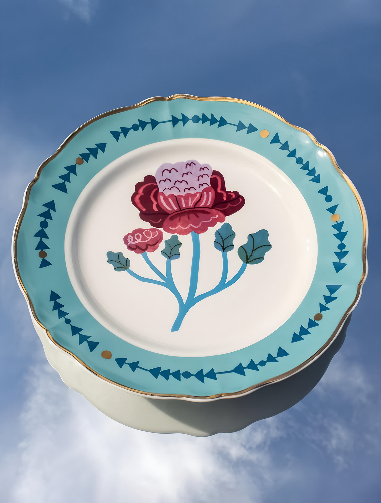 Обеденная тарелка Botanica, 26,5 см от Bitossi Home