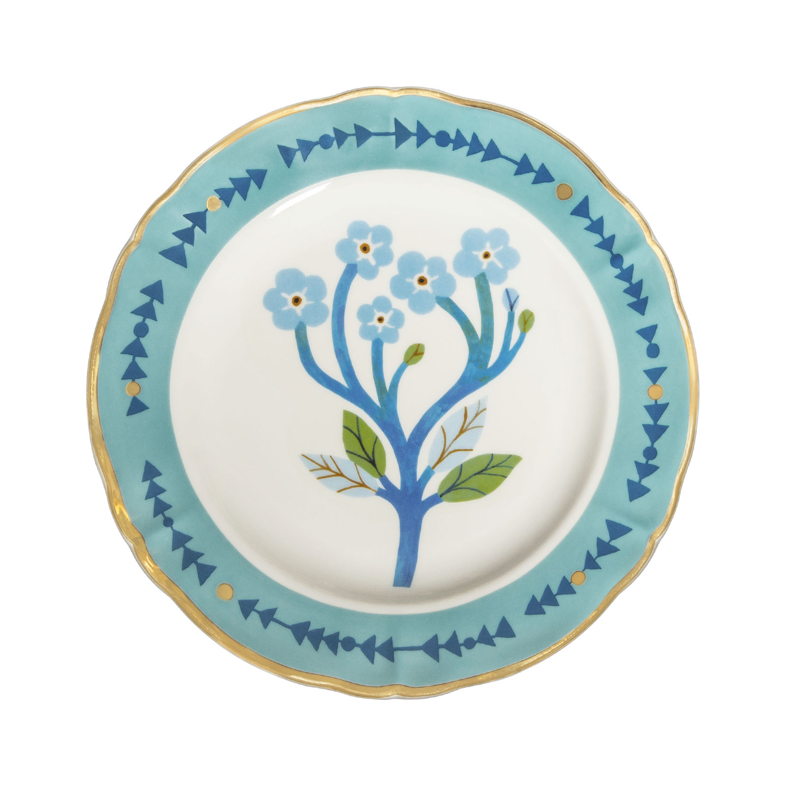 Закусочная тарелка Botanica, 20,5 см от Bitossi Home
