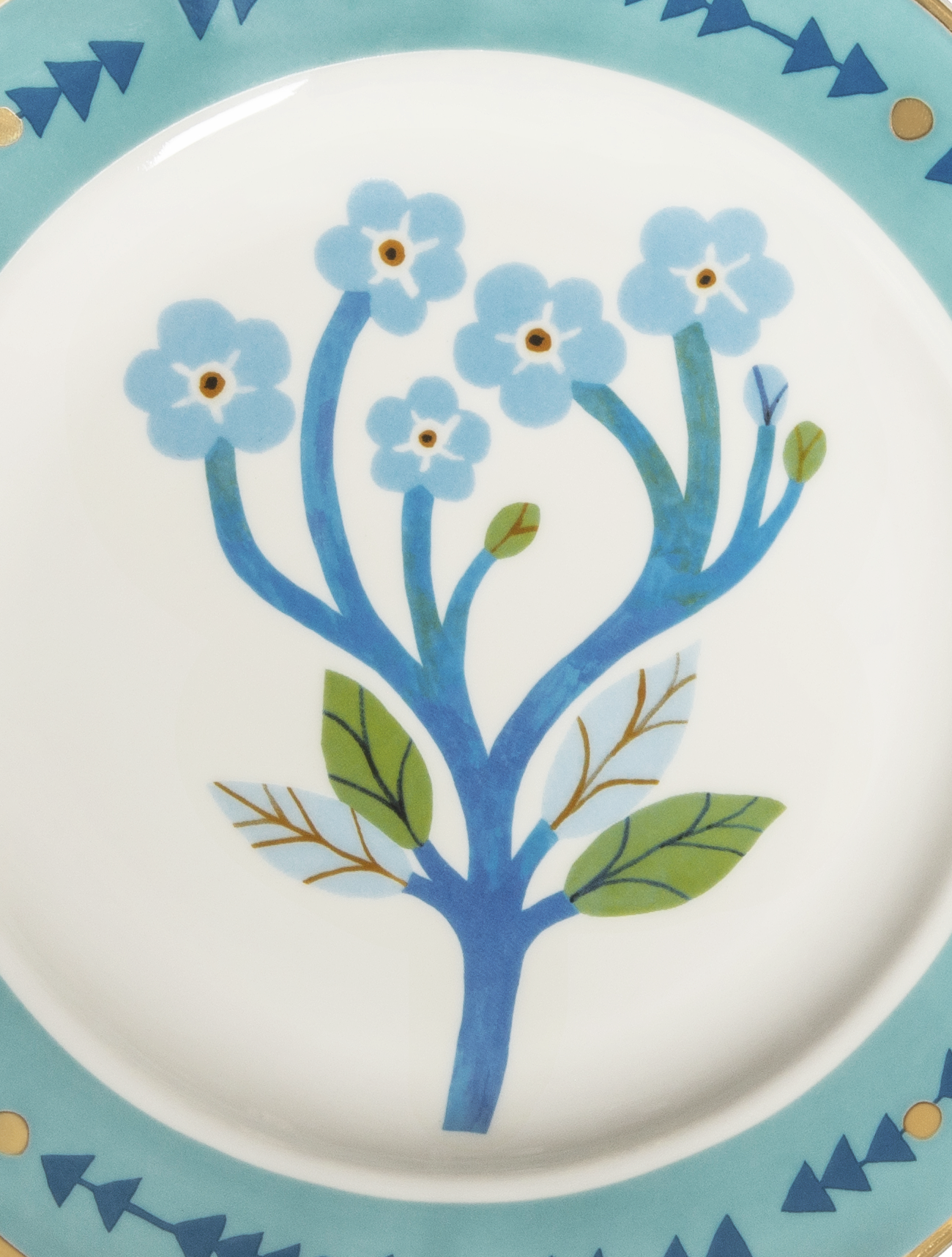 Закусочная тарелка Botanica, 20,5 см от Bitossi Home