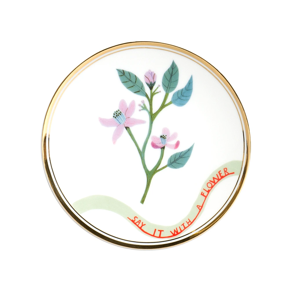 Пирожковая тарелка Botanica, 15 см от Bitossi Home