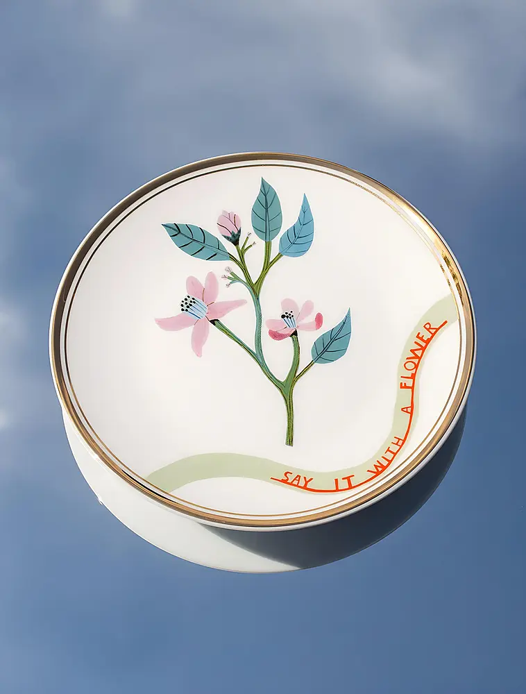 Пирожковая тарелка Botanica, 15 см от Bitossi Home