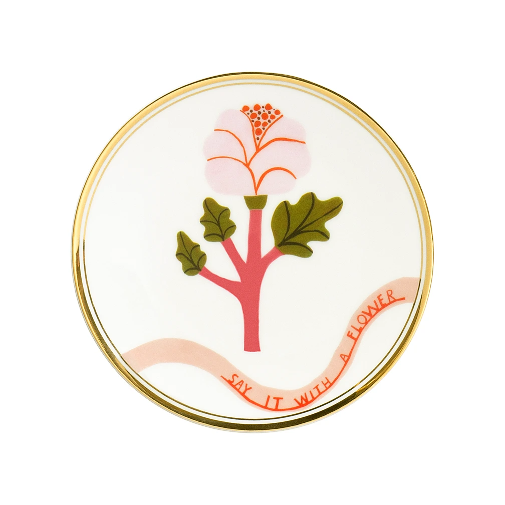 Пирожковая тарелка Botanica, 15 см от Bitossi Home