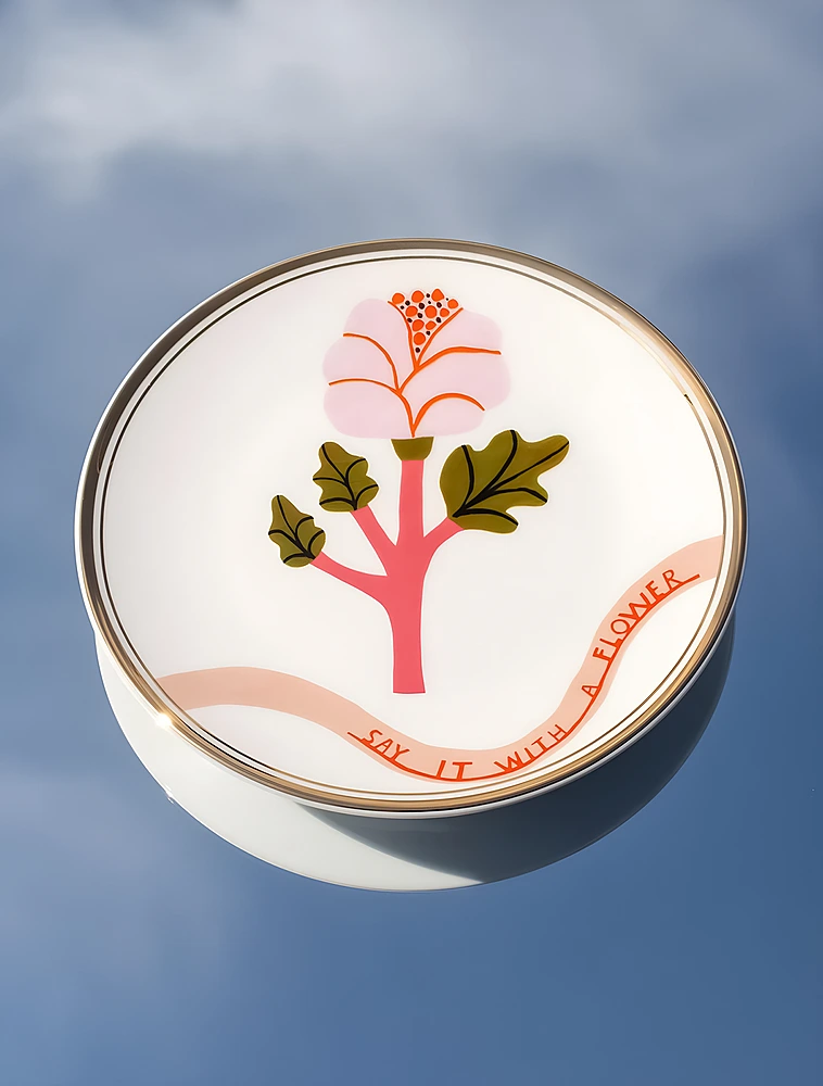 Пирожковая тарелка Botanica, 15 см от Bitossi Home