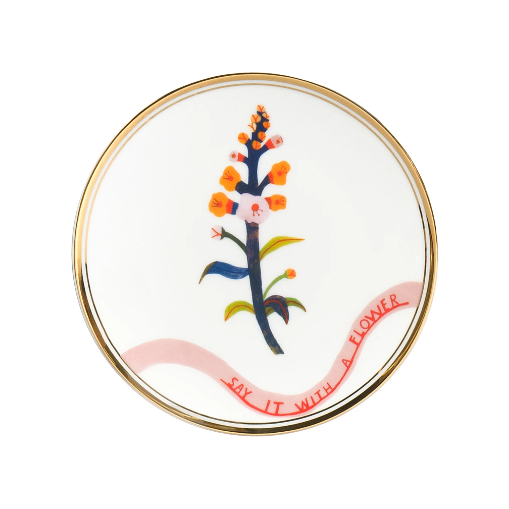 Пирожковая тарелка Botanica, 15 см от Bitossi Home