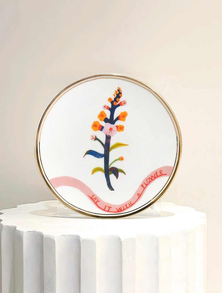 Пирожковая тарелка Botanica, 15 см от Bitossi Home