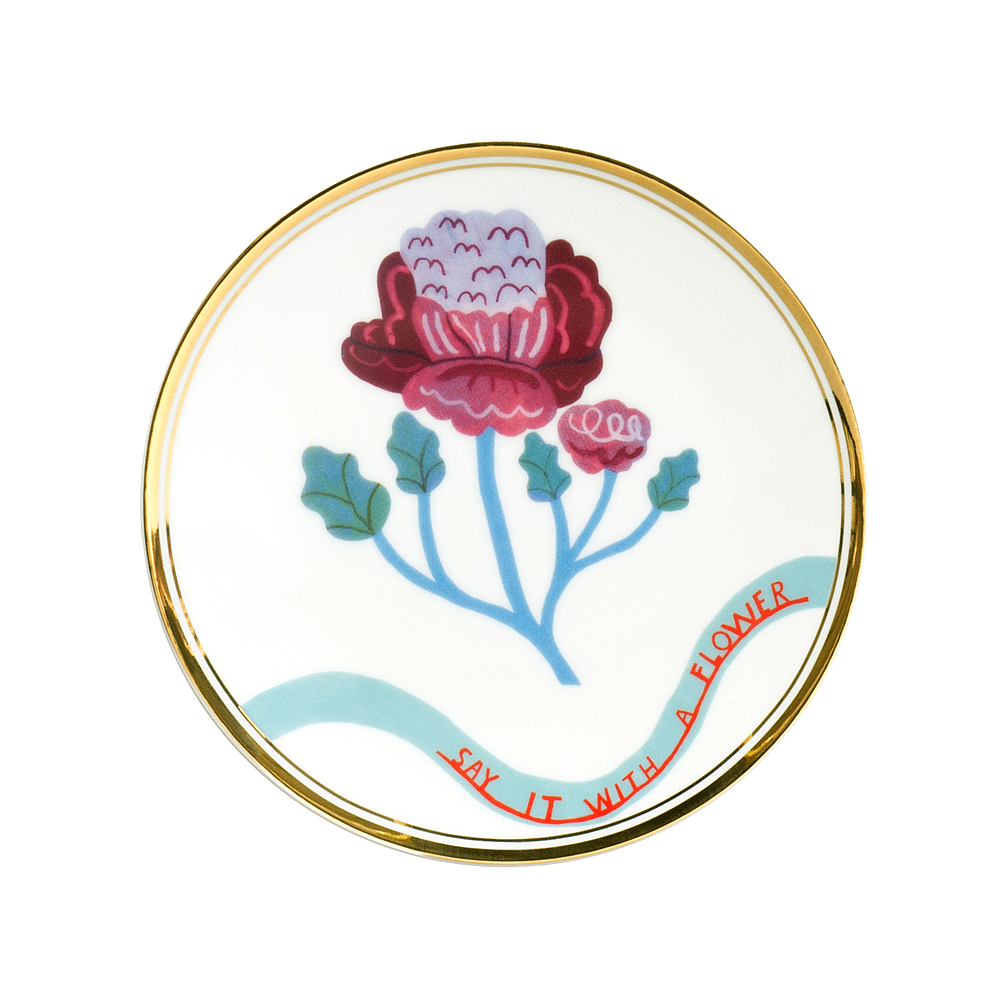 Пирожковая тарелка Botanica, 15 см от Bitossi Home