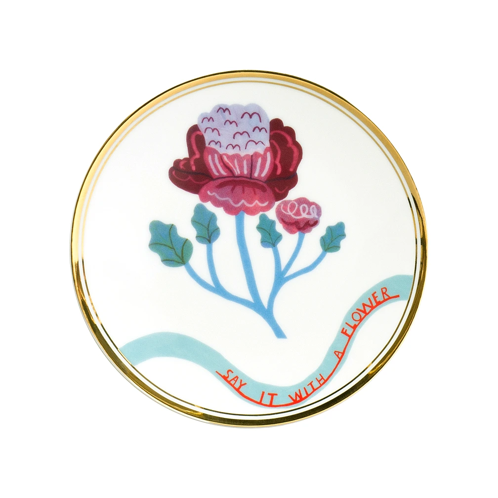 Пирожковая тарелка Botanica, 15 см от Bitossi Home