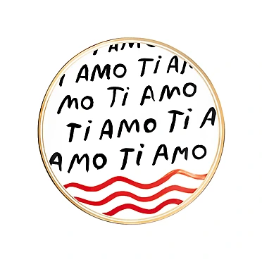 Пирожковая тарелка Con Amore, 17 см