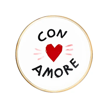 Пирожковая тарелка Con Amore, 17 см