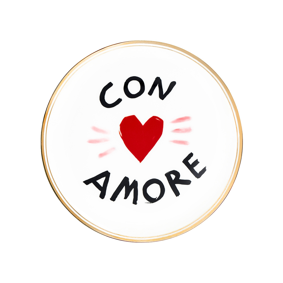 Пирожковая тарелка Con Amore, 17 см от Bitossi Home