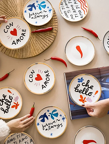 Пирожковая тарелка Con Amore, 17 см