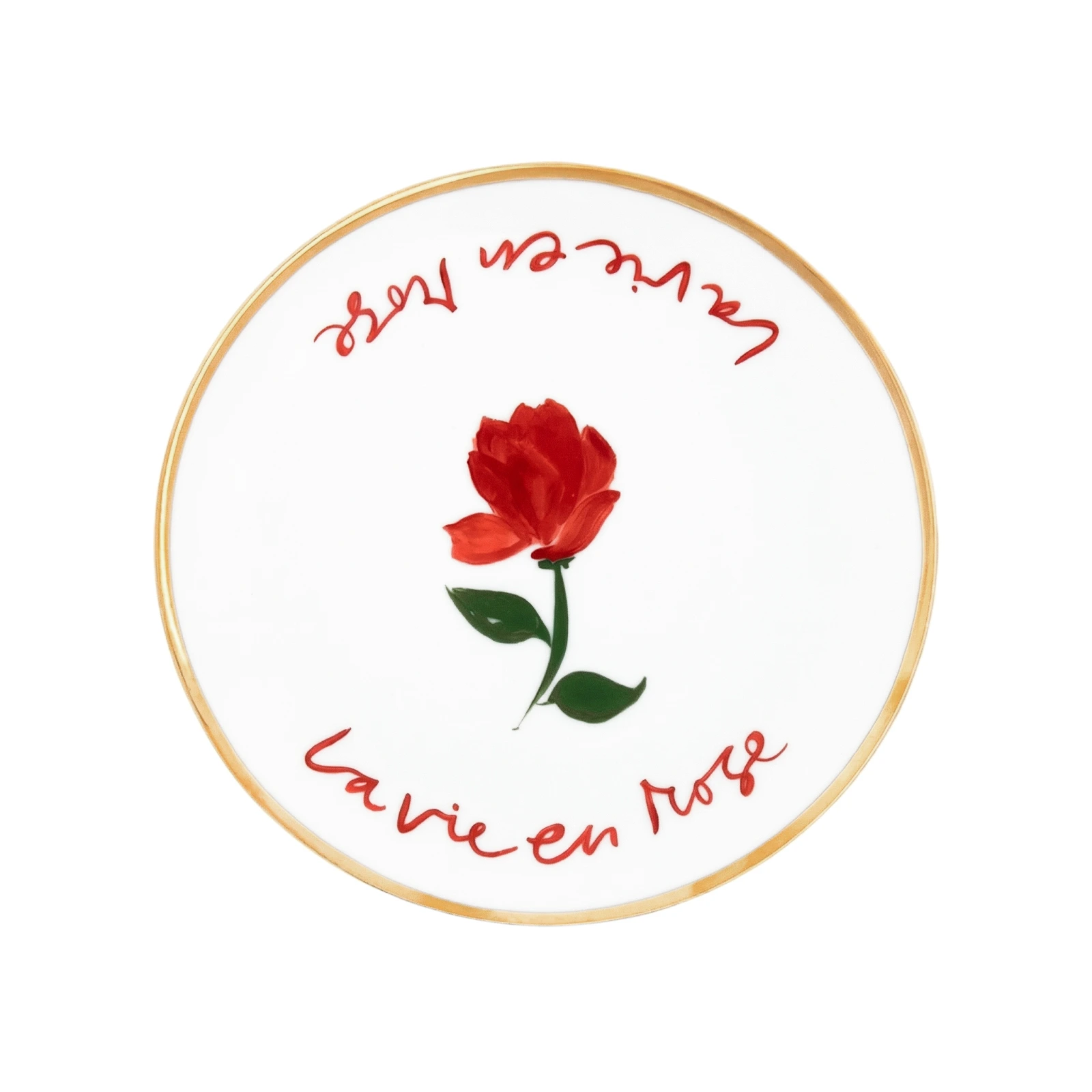 Пирожковая тарелка La Vie en Rose, 17 см