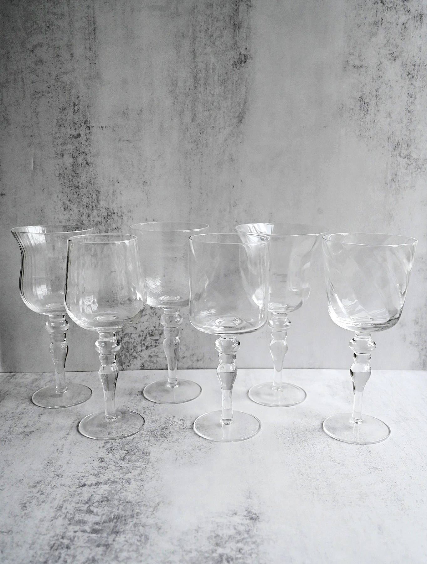 Набор из 6 бокалов для белого вина Diseguale Clear