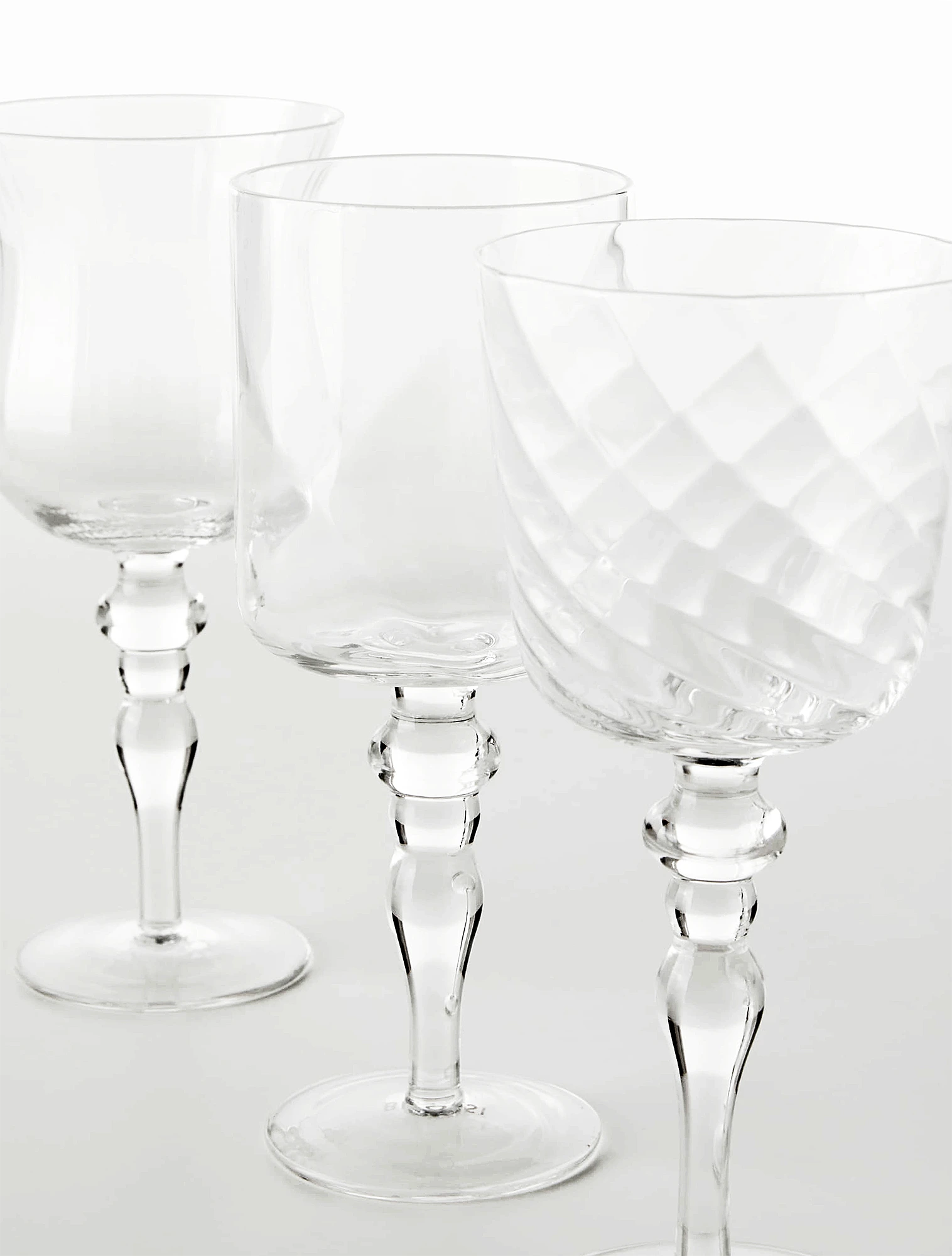 Набор из 6 бокалов для белого вина Diseguale Clear