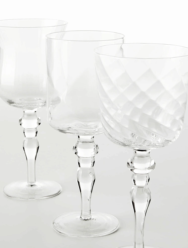 Набор из 6 бокалов для белого вина Diseguale Clear от Bitossi Home