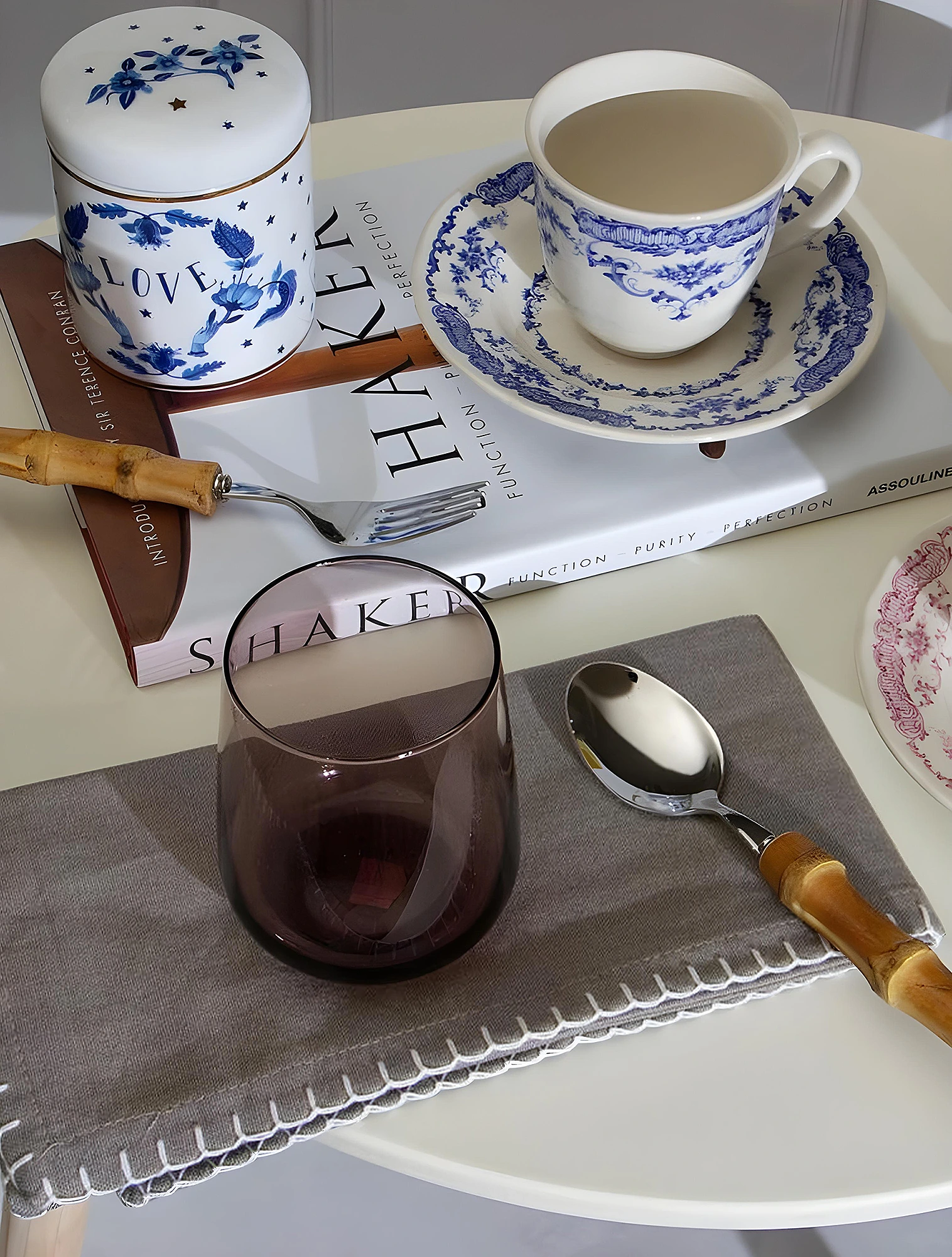 Набор из 6 стаканов для воды Diseguale Amber/Pink