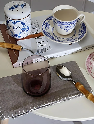 Набор из 6 стаканов для воды Diseguale Amber/Pink