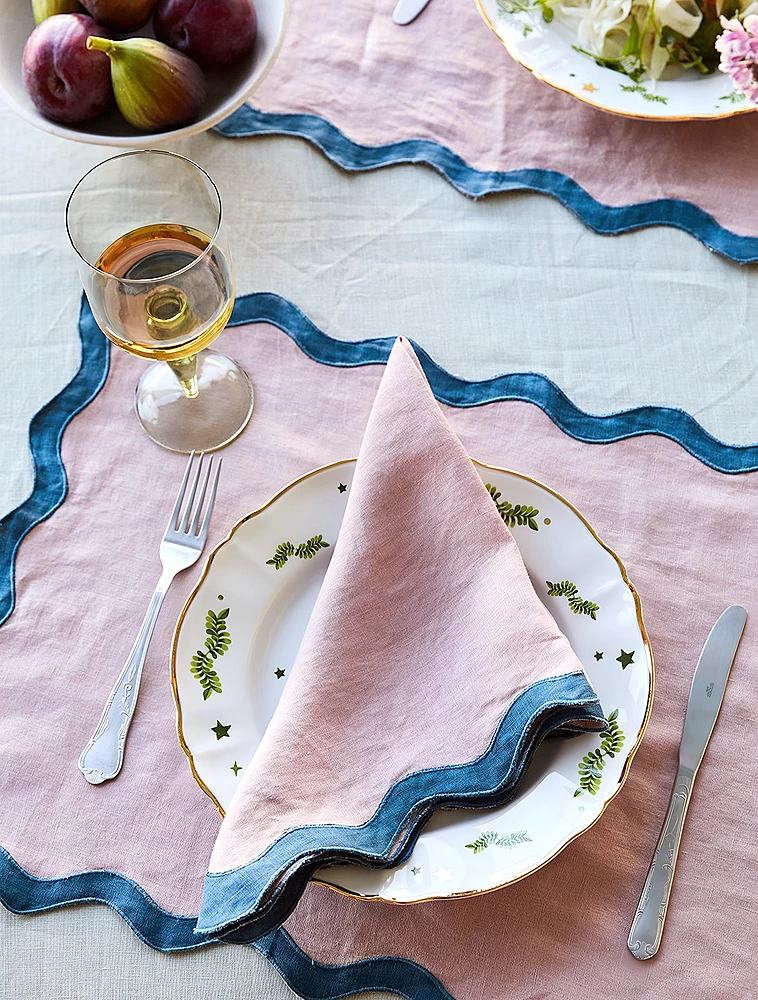 Набор из 6 бокалов для белого вина Diseguale Amber/Pink от Bitossi Home