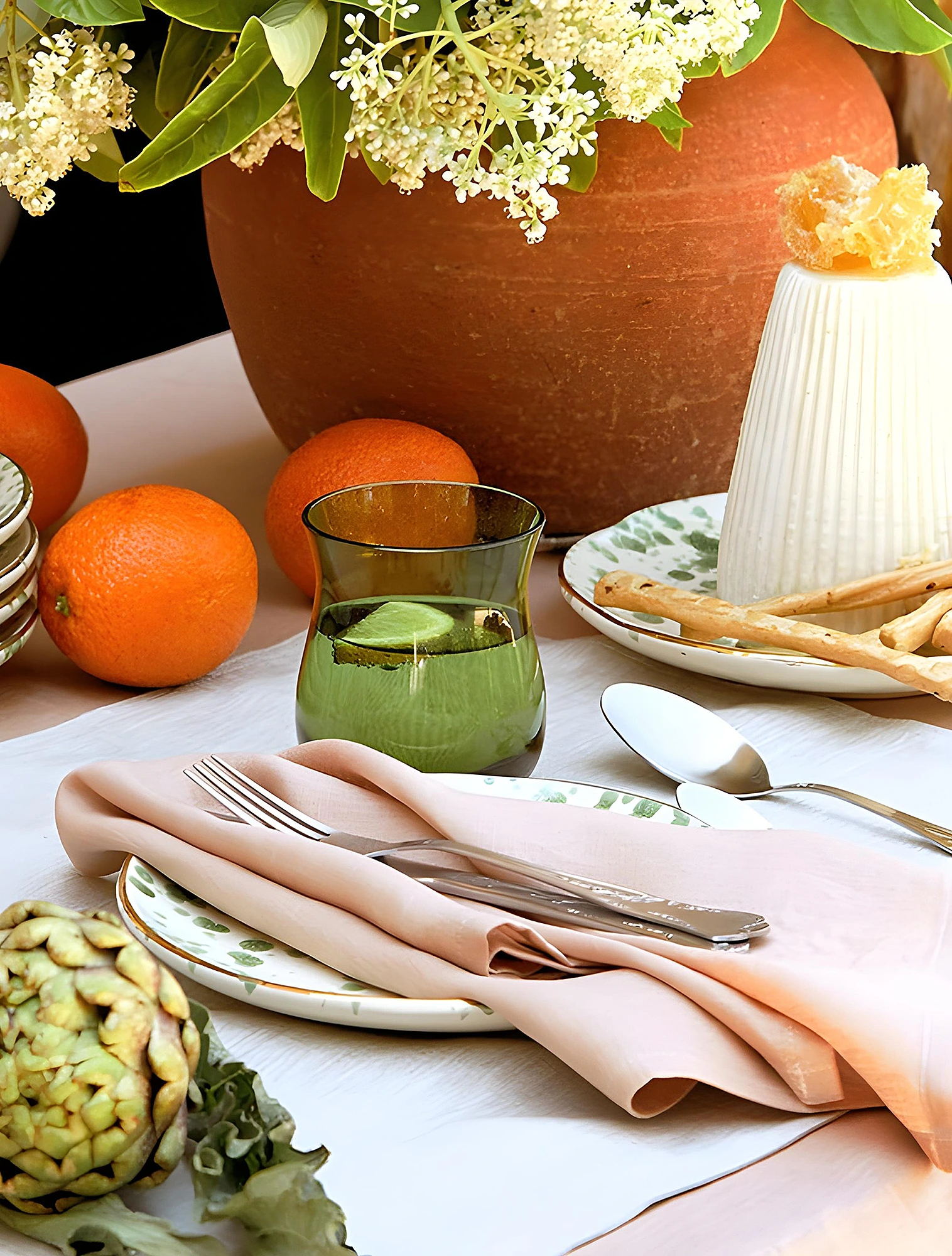 Набор из 6 стаканов для воды Diseguale Blue/Green