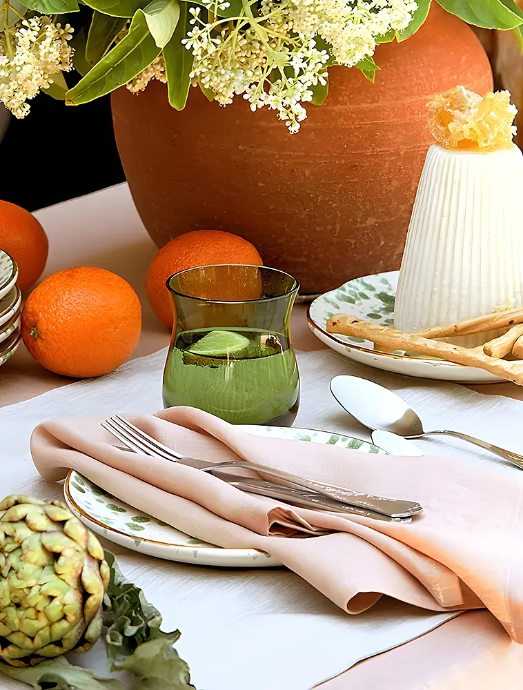 Набор из 6 стаканов для воды Diseguale Blue/Green от Bitossi Home