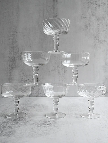 Набор из 6 креманок Diseguale Clear