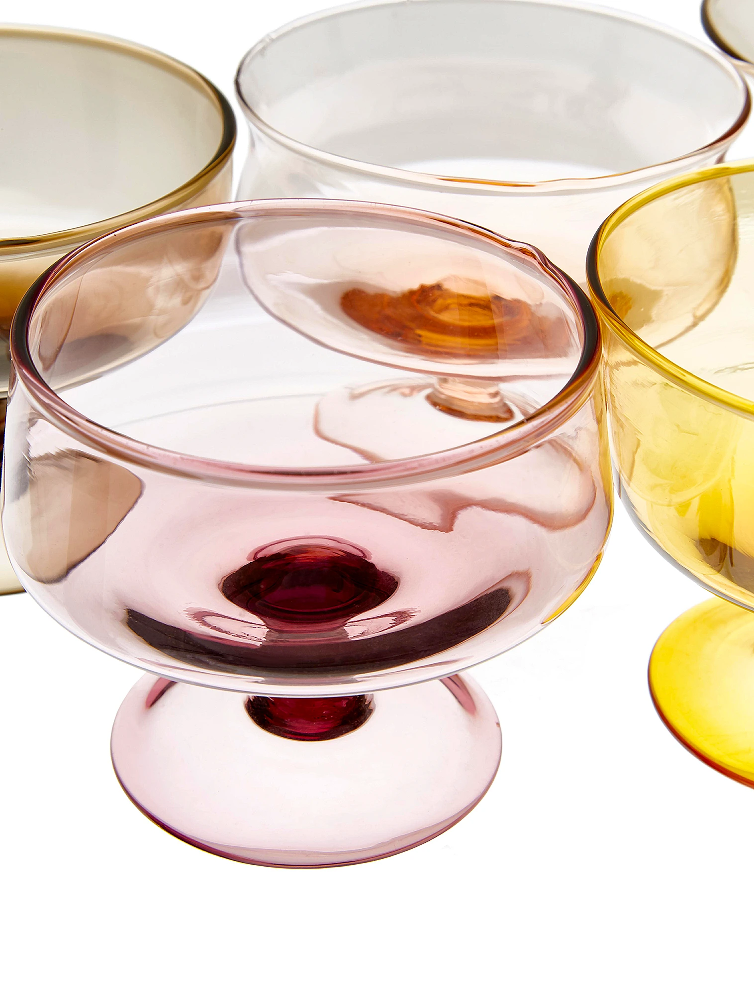 Набор из 6 креманок Diseguale Amber/Pink