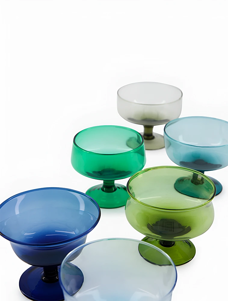 Набор из 6 креманок Diseguale Blue/Green от Bitossi Home