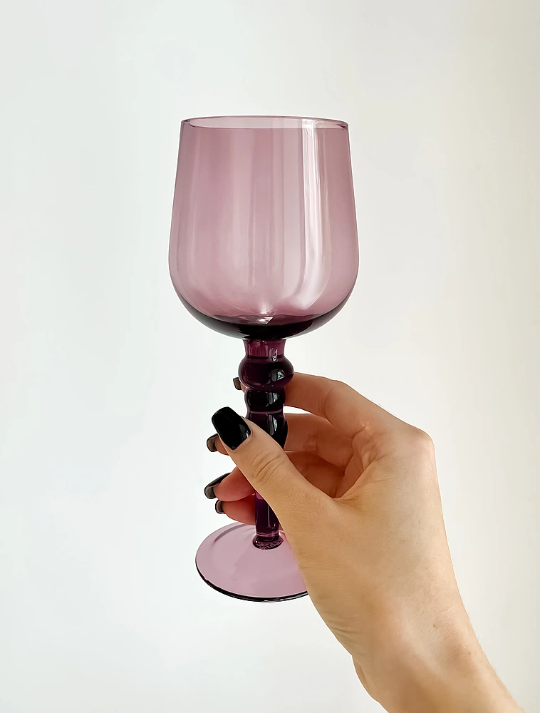 Бокал для белого вина Diseguale Amber/Pink, 350 мл от Bitossi Home