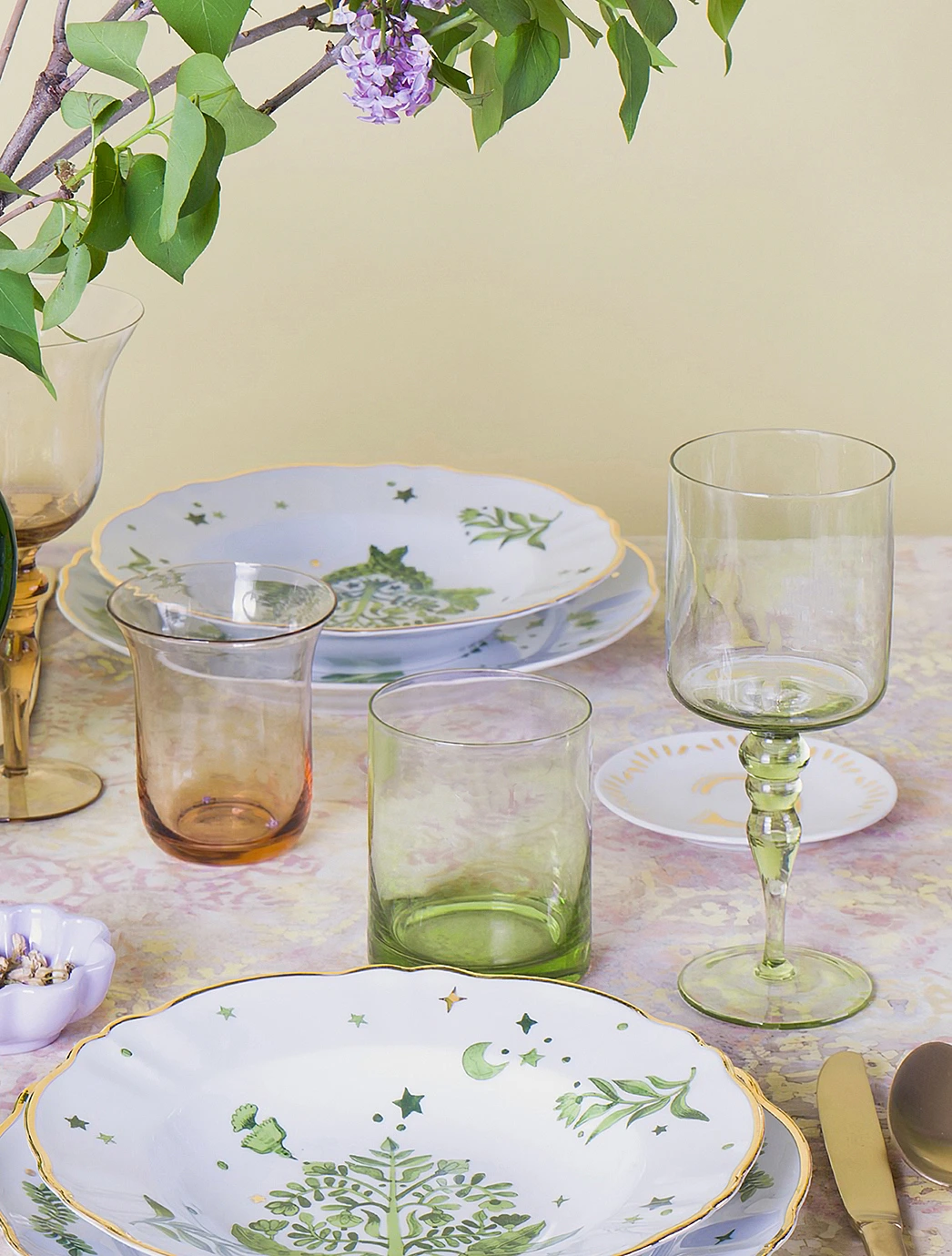 Бокал для белого вина Diseguale Amber/Pink, 350 мл