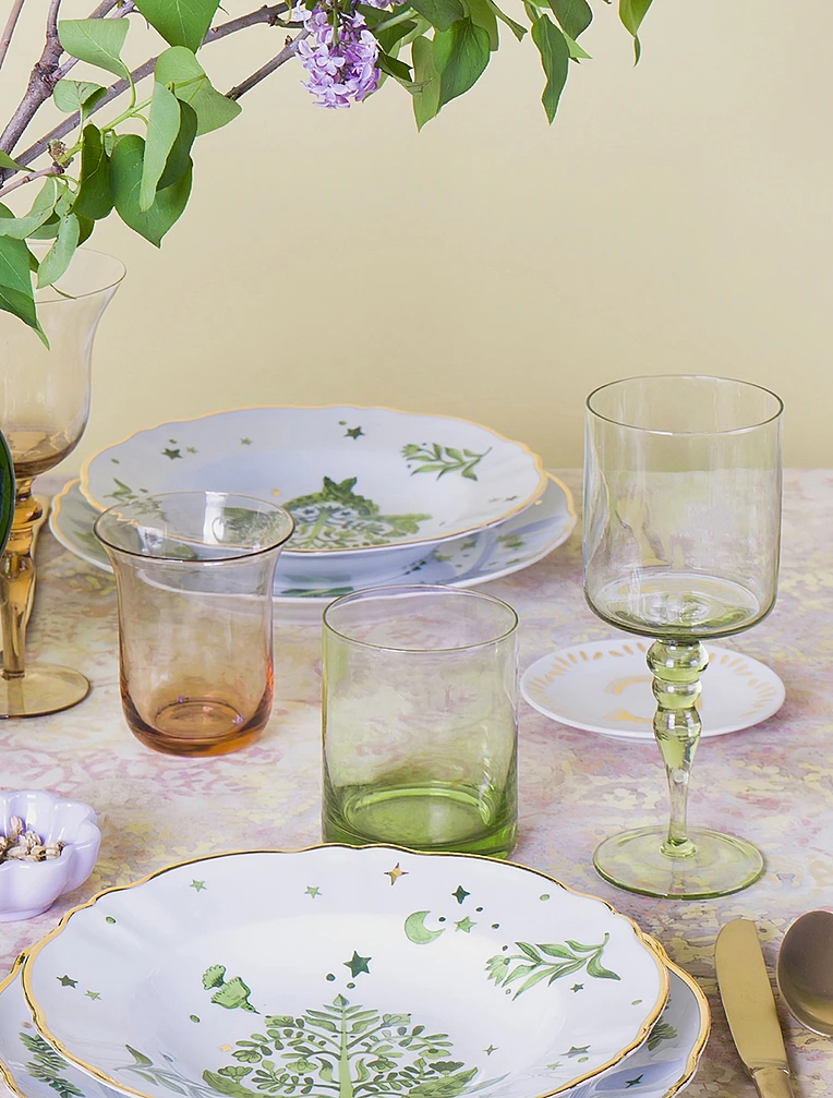 Бокал для белого вина Diseguale Amber/Pink, 350 мл от Bitossi Home