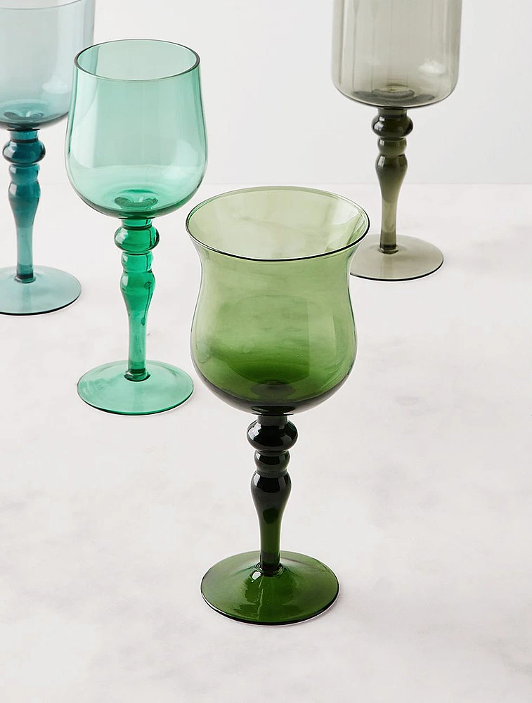 Бокал для белого вина Diseguale Blue/Green, 325 мл от Bitossi Home