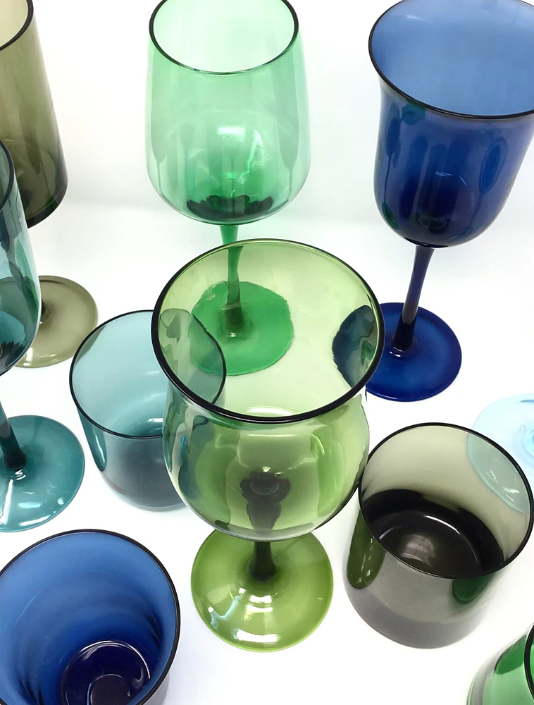 Бокал для белого вина Diseguale Blue/Green, 325 мл от Bitossi Home