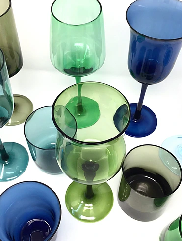 Бокал для белого вина Diseguale Blue/Green, 325 мл