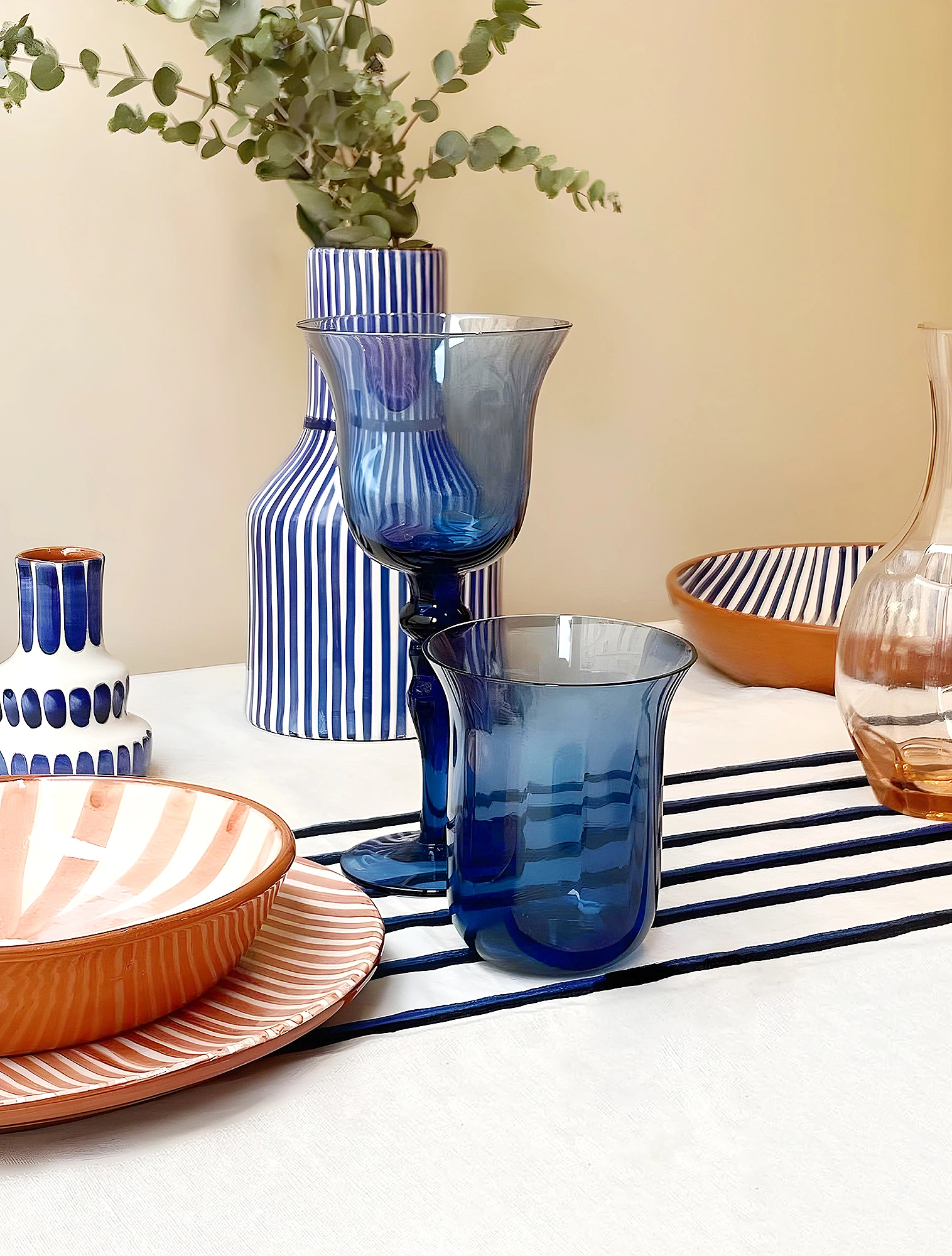 Бокал для белого вина Diseguale Blue/Green, 325 мл