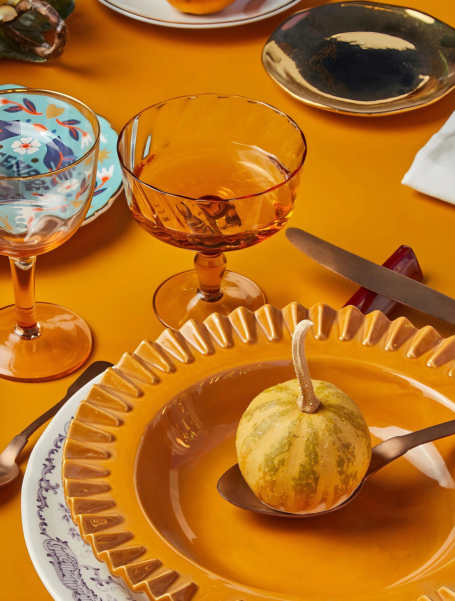 Креманка Diseguale Amber/Pink,160 мл