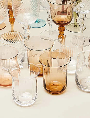 Стакан для воды Diseguale Amber/Pink