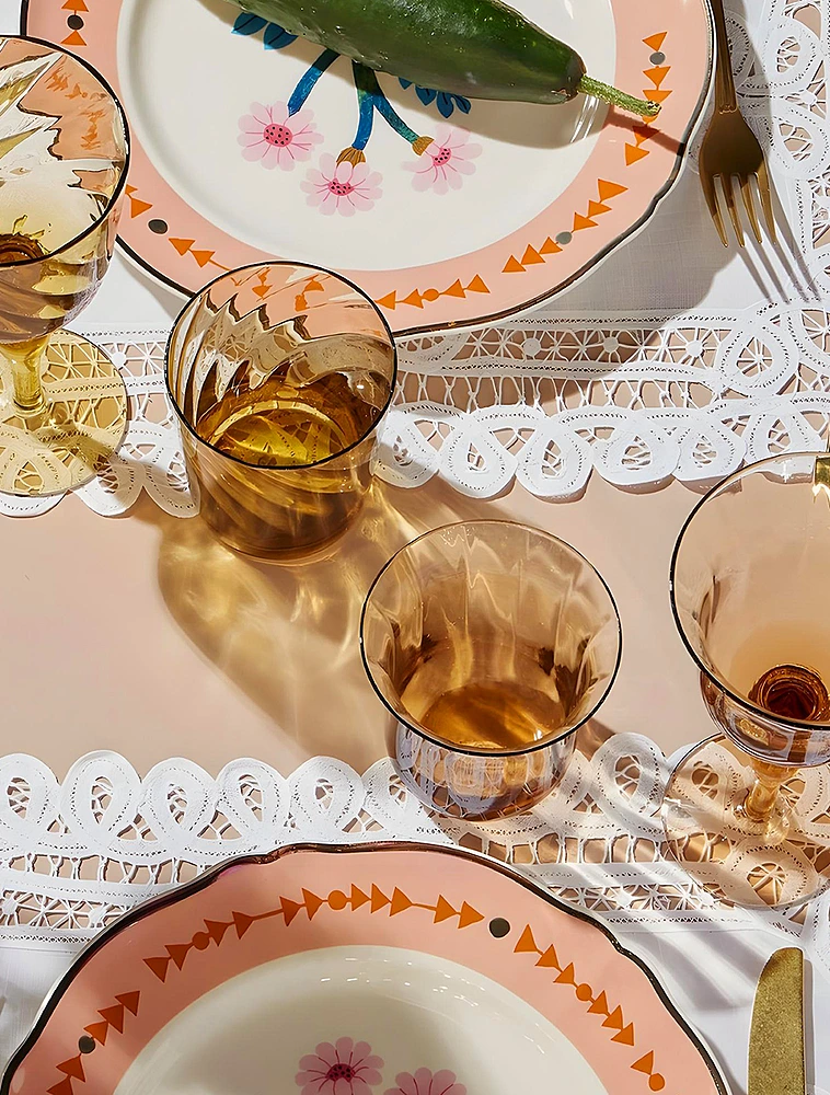 Стакан для воды Diseguale Amber/Pink от Bitossi Home