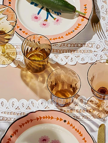 Стакан для воды Diseguale Amber/Pink