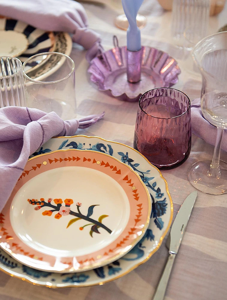 Стакан для воды Diseguale Amber/Pink от Bitossi Home