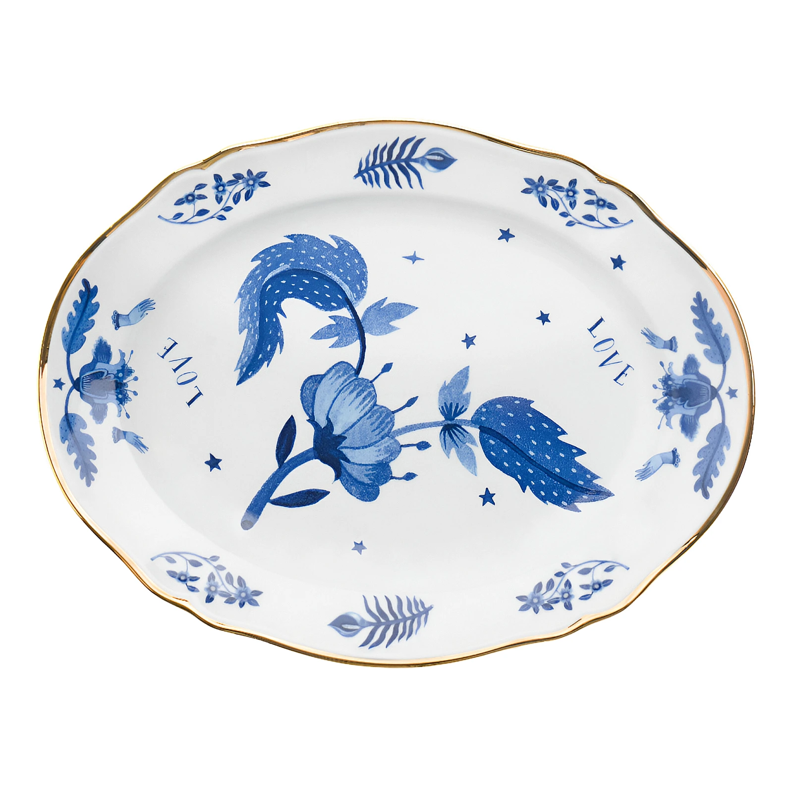 Плоское блюдо Fabula Marino, 34 см