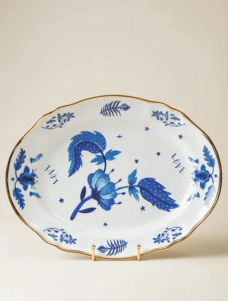 Плоское блюдо Fabula Marino, 34 см от Bitossi Home