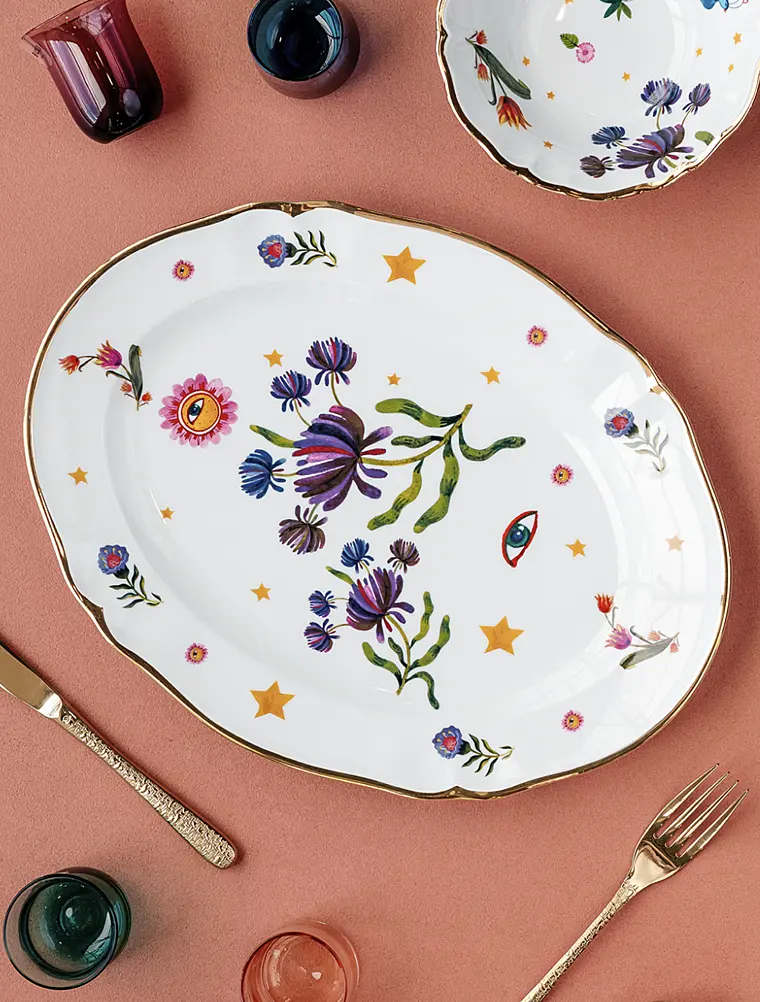 Плоское блюдо Fabula Profumo, 34 см от Bitossi Home