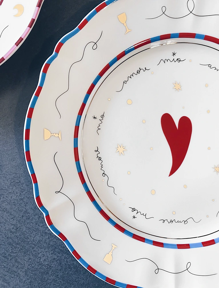 Обеденная тарелка Il Frutto Della Passione, 26,5 см от Bitossi Home