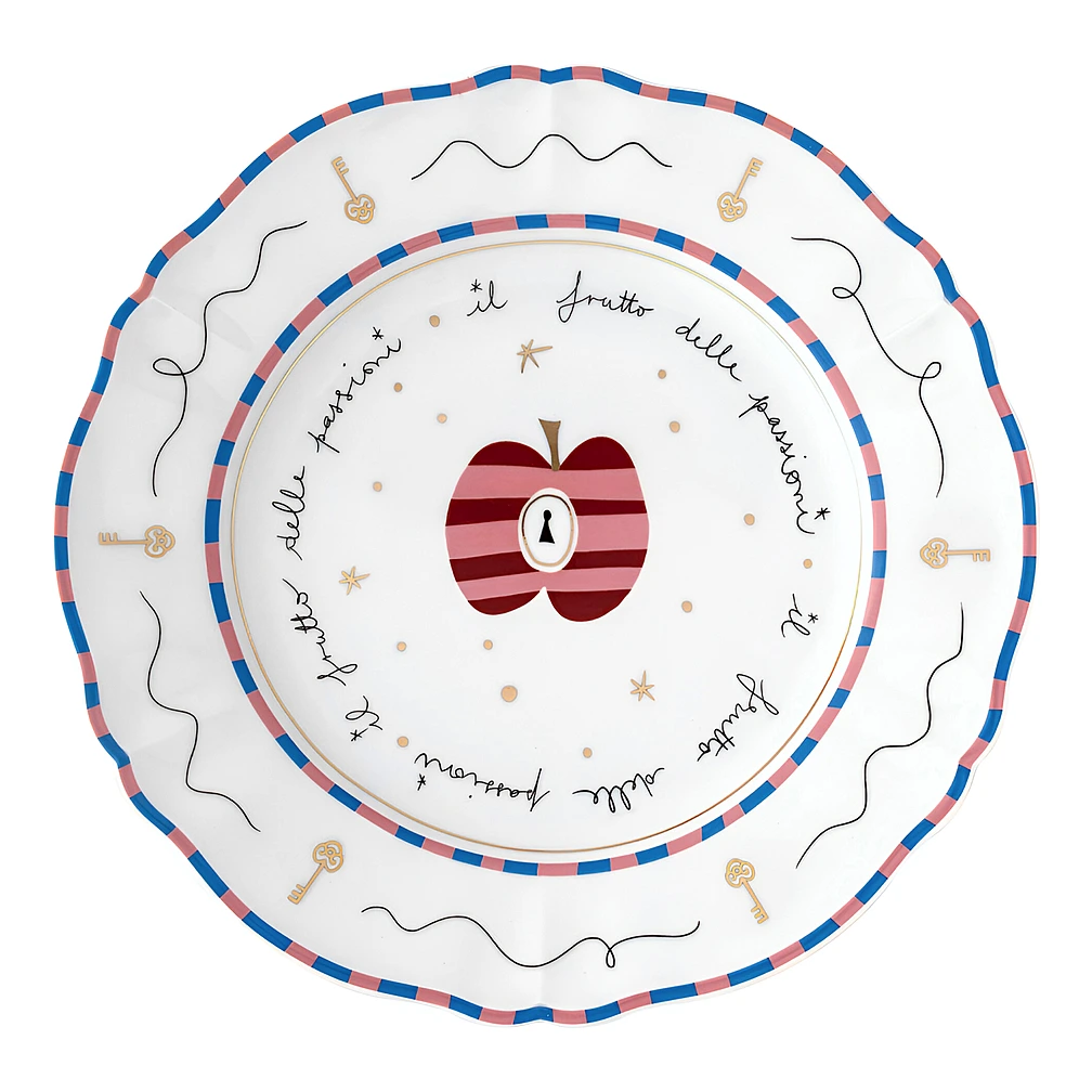 Обеденная тарелка Il Frutto Della Passione, 26,5 см от Bitossi Home