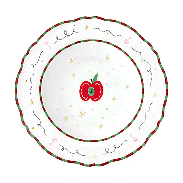 Суповая тарелка Il Frutto Della Passione, 23 см