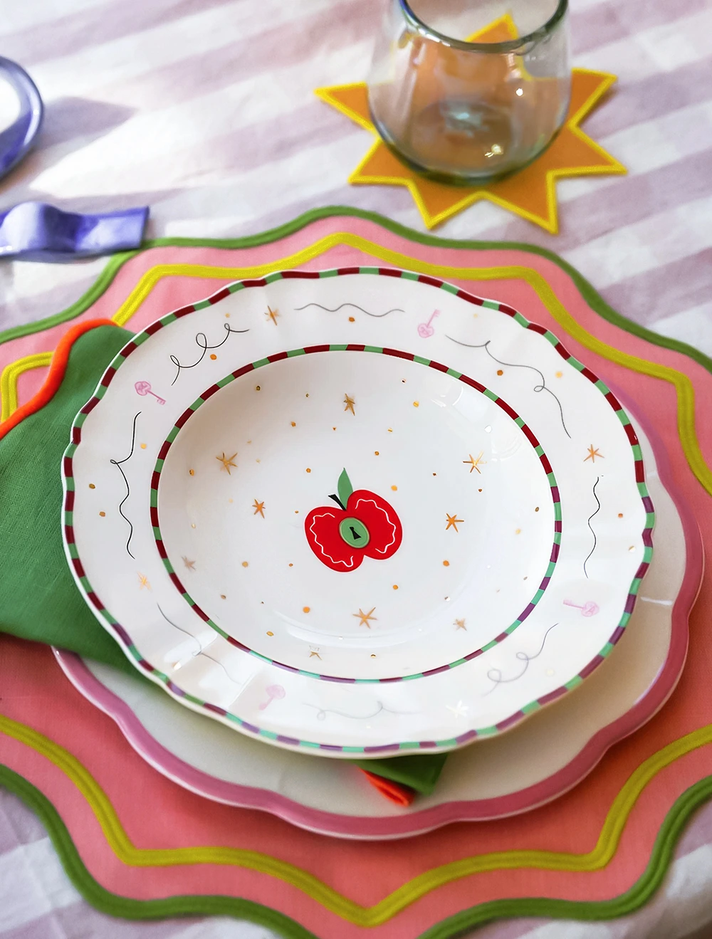 Суповая тарелка Il Frutto Della Passione, 23 см